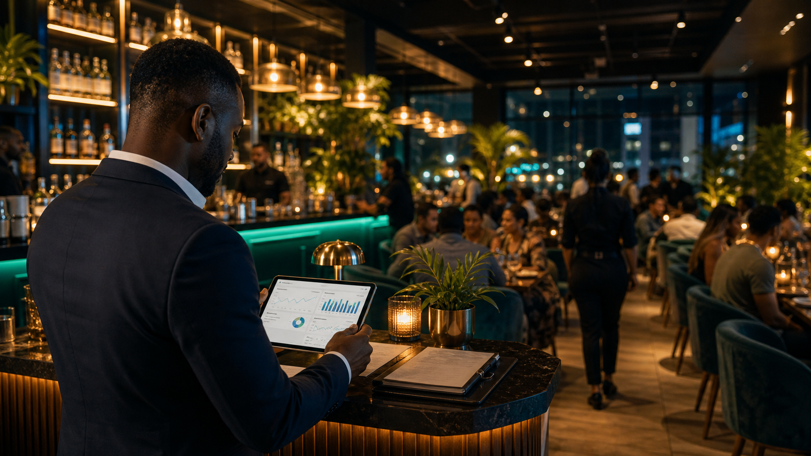 Venue operator reviewing Splitter traffic and revenue signals